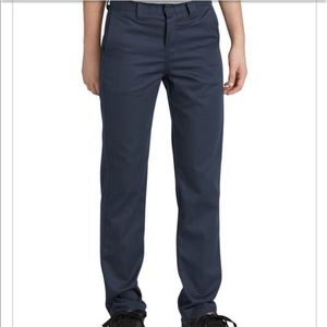 Boys' FLEX Slim Fit Taper Leg Flex Pants, Navy